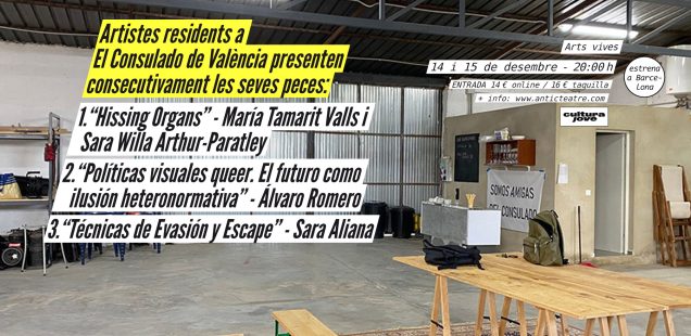 Artistes residents a El Consulado de Valéncia x Antic Teatre