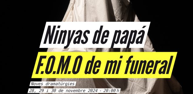 Esta semana en el Antic Teatre, estreno de Ninyas de Papa